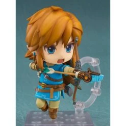 GOOD SMILE COMPANY The Legend Of Zelda: Breath Of The Wild - Link Breath Of The Wild Ver. DX Edition Reissue [Nendoroid 733-DX] -Figuras Maquetas Tienda breath of the wild nendoroid link dx 2