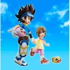 MegaHouse Digimon Adventure - Yagami Hikari & Yagami Taichi & Nyaromon & Koromon Limited Edition [G.E.M.] -Figuras Maquetas Tienda digimon adventure yagami hikari yagami taichi nyaromon koromon limited edition gem 1 2