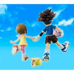 MegaHouse Digimon Adventure - Yagami Hikari & Yagami Taichi & Nyaromon & Koromon Limited Edition [G.E.M.] -Figuras Maquetas Tienda digimon adventure yagami hikari yagami taichi nyaromon koromon limited edition gem 1 3
