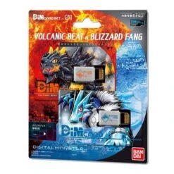 Digimon Vital Bracelet - Dim Card Set Vol.1 Volcanic Beat & Blizzard Fang [Bandai] -Figuras Maquetas Tienda digimon vital bracelet dim card set vol1 volcanic beat blizzard fang bandai 1 5