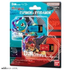 Digimon Vital Bracelet: Dim Card V3 - Espimon & Ryudamon Set [Bandai] -Figuras Maquetas Tienda digimon vital bracelet dim card v3 espimon ryudamon set bandai 1 3