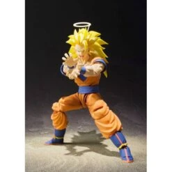Bandai Dragon Ball Z - Super Saiyan 3 Son Goku [SH Figuarts] -Figuras Maquetas Tienda dragon ball z super saiyan 3 son goku sh figuarts en 3
