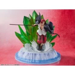 Figuarts ZERO: One Piece Film Red - Akagami No Shanks & Uta (Chou Gekisen Extra Battle) [Bandai Spirits] -Figuras Maquetas Tienda figuarts zero one piece film red akagami no shanks uta chou gekisen extra battle bandai spirits 1 3