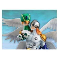 G.E.M. Digimon Adventure: Angemon & Takaishi Takeru 1/8 LIMITED EDITION REISSUE [MegaHouse] -Figuras Maquetas Tienda gem digimon adventure angemon takaishi takeru 18 limited edition reissue megahouse 1 5