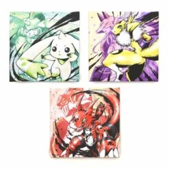 Kenji Watanabe Duplicate Digimon Tamers 20th Anniversary Art Board Set Limited Edition [Bandai]