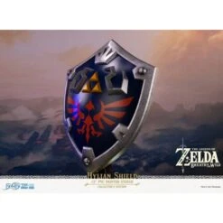 Legend Of Zelda: Breath Of The Wild - Hylian Shield - Collectors Edition With Led Stand [Nintendo] -Figuras Maquetas Tienda legend of zelda breath of the wild hylian shield standard edition ver nintendo 1 33