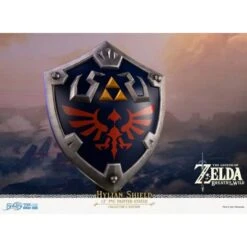 Legend Of Zelda: Breath Of The Wild - Hylian Shield - Collectors Edition With Led Stand [Nintendo] -Figuras Maquetas Tienda legend of zelda breath of the wild hylian shield standard edition ver nintendo 1 34