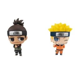 NARUTO Iruka Umino & Naruto Uzumaki Set [Chimi Mega Buddy Series! / MegaHouse] -Figuras Maquetas Tienda naruto iruka umino naruto uzumaki set chimi mega buddy series megahouse 1 2