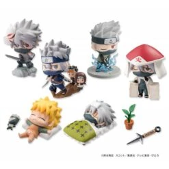 MegaHouse Naruto - Petit Chara Land Hatake Kakashi Special! Naruto Mo Iruttebayo! Limited Set [Petit Chara Land]