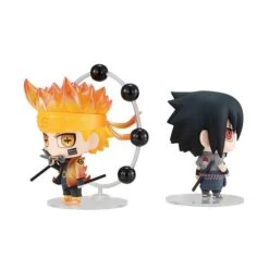 NARUTO Shippuden Naruto Uzumaki & Sasuke Uchiha Great Ninja War Set [Chimi Mega Buddy Series ! No.003 / MegaHouse]