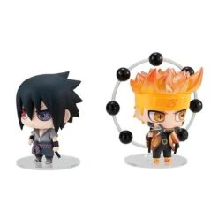 NARUTO Shippuden Naruto Uzumaki & Sasuke Uchiha Great Ninja War Set Reissue [Chimi Mega Buddy Series ! No.003 / MegaHouse] -Figuras Maquetas Tienda naruto shippuden naruto uzumaki sasuke uchiha great ninja war set reissue chimi mega buddy series no003 megahouse 1 2