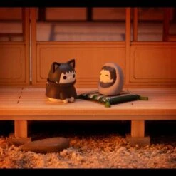 Naruto Shippuden: Nyaruto! Old-Fashion Konoha Hidden Village - LIMITED EDITION BOX SET + BONUS [Bandai] -Figuras Maquetas Tienda naruto shippuden nyaruto old fashion konoha hidden village limited edition box set bonus bandai 1 8