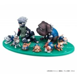 MegaHouse Naruto Shippuuden - Hatake Kakashi - Akino - Pakkun To Shinobi Inutachi Limited Edition [G.E.M.]