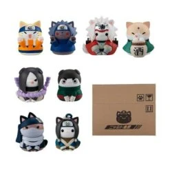 Nyaruto! NARUTO Sasuke Ku-n Kocchi Ni Irasshai Hen 8Pack BOX Limited Set [Megahouse] -Figuras Maquetas Tienda nyaruto naruto sasuke ku n kocchi ni irasshai hen 8pack box limited set megahouse 1 9