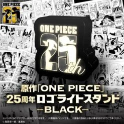 ONE PIECE: 25th Anniversary Logo Light Stand - Black Ver. (Limited Edition) [Bandai] -Figuras Maquetas Tienda one piece 25th anniversary logo light stand black ver limited edition bandai 1 6