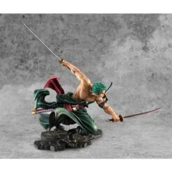 MegaHouse One Piece - SA-MAXIMUM Roronoa Zoro Three Thousand Worlds Limited Edition [Portrait Of Pirates] -Figuras Maquetas Tienda one piece sa maximum roronoa zoro three thousand worlds limited edition portraitofpirates 1 2