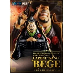 MegaHouse One Piece S.O.C - Capone Gange Bege Limited Edition [Portrait Of Pirates] -Figuras Maquetas Tienda one piece soc capone gange bege limited edition portrait of pirates 1 6