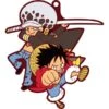 KADOKAWA Rubber Mascot Buddy Colle ONE PIECE Luffy Special ! 6 Pack BOX [Goods]