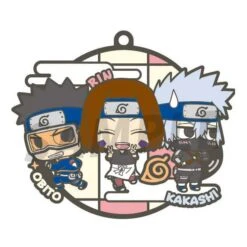 Rubber Mascot: NARUTO - Shippuden Three Man Cell Dattebayo! Hen - Rubber Strap REISSUE [Megahouse] -Figuras Maquetas Tienda rubber mascot naruto shippuden three man cell dattebayo hen rubber strap reissue megahouse 1 2