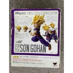 Bandai SH Figuart: Dragon Ball Kai - Son Gohan [Unused Figure/ Damaged Box] -Figuras Maquetas Tienda sh figuart dragon ball kai son gohan unused figure damaged box 1 3