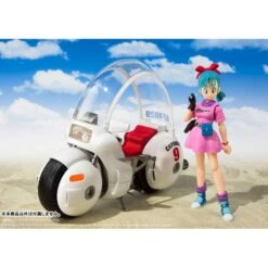 SH Figuarts Bulma's Motorbike -Hoipoi Capsule No.9- Dragon Ball [Bandai] -Figuras Maquetas Tienda sh figuarts bulma s motorbike hoipoi capsule no9 dragon ball bandai 1 3