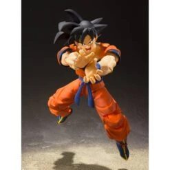 S.H.FIGUARTS: Dragon Ball - Son Goku (Saiyan Raised On Earth Ver.) REISSUE [Bandai Spirits] -Figuras Maquetas Tienda shfiguarts dragon ball son goku saiyan raised on earth ver reissue bandai spirits 1 3