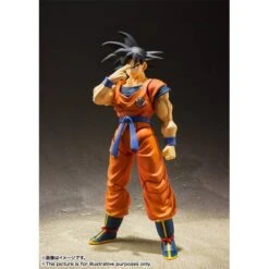 S.H.FIGUARTS: Dragon Ball - Son Goku (Saiyan Raised On Earth Ver.) REISSUE [Bandai Spirits] -Figuras Maquetas Tienda shfiguarts dragon ball son goku saiyan raised on earth ver reissue bandai spirits 1 8