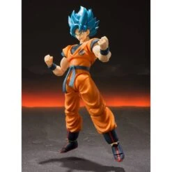 S.H.FIGUARTS: Dragon Ball Super Broly - Super Saiyan God SS Son Goku (Super Ver.) REISSUE [Bandai Spirits] -Figuras Maquetas Tienda shfiguarts dragon ball super broly super saiyan god ss son goku super ver reissue bandai spirits 1 2