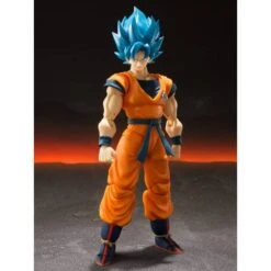S.H.FIGUARTS: Dragon Ball Super Broly - Super Saiyan God SS Son Goku (Super Ver.) REISSUE [Bandai Spirits] -Figuras Maquetas Tienda shfiguarts dragon ball super broly super saiyan god ss son goku super ver reissue bandai spirits 1 3