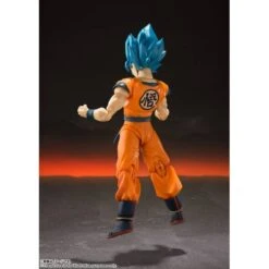S.H.FIGUARTS: Dragon Ball Super Broly - Super Saiyan God SS Son Goku (Super Ver.) REISSUE [Bandai Spirits] -Figuras Maquetas Tienda shfiguarts dragon ball super broly super saiyan god ss son goku super ver reissue bandai spirits 1 8