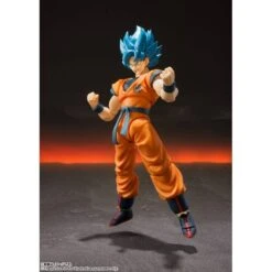 S.H.FIGUARTS: Dragon Ball Super Broly - Super Saiyan God SS Son Goku (Super Ver.) REISSUE [Bandai Spirits] -Figuras Maquetas Tienda shfiguarts dragon ball super broly super saiyan god ss son goku super ver reissue bandai spirits 1 9