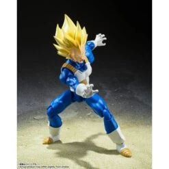 S.H.FIGUARTS: Dragon Ball Z - Vegeta SSJ (Awakened Super Saiyan Blood Ver.) [Bandai Spirits] -Figuras Maquetas Tienda shfiguarts dragon ball z vegeta ssj awakened super saiyan blood ver bandai spirits 1 2