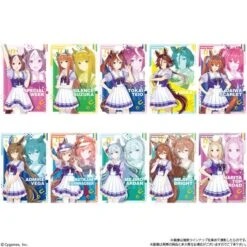 Shokugan: Uma Musume Pretty Derby Twin - Wafer 20Pack BOX (CANDY TOY) [Bandai] -Figuras Maquetas Tienda shokugan uma musume pretty derby twin wafer 20pack box candy toy bandai 1 2