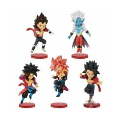Super Dragon Ball Heroes World Collectable Figure Vol.3 (5Type Set) [UFO Catcher / Banpresto] [Used]