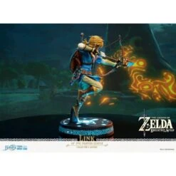 GOOD SMILE COMPANY The Legend Of Zelda: Breath Of The Wild - Link 10 Inch Collector With Led Stand [First 4 Figure] -Figuras Maquetas Tienda the legend of zelda breath of the wild link 10 inch collector first 4 figure 1 12