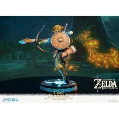 GOOD SMILE COMPANY The Legend Of Zelda: Breath Of The Wild - Link 10 Inch Collector With Led Stand [First 4 Figure] -Figuras Maquetas Tienda the legend of zelda breath of the wild link 10 inch collector first 4 figure 1 15