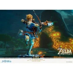 GOOD SMILE COMPANY The Legend Of Zelda: Breath Of The Wild - Link 10 Inch Collector With Led Stand [First 4 Figure] -Figuras Maquetas Tienda the legend of zelda breath of the wild link 10 inch collector first 4 figure 1 17