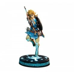 GOOD SMILE COMPANY The Legend Of Zelda: Breath Of The Wild - Link 10 Inch Collector With Led Stand [First 4 Figure] -Figuras Maquetas Tienda the legend of zelda breath of the wild link 10 inch collector first 4 figure 1 2