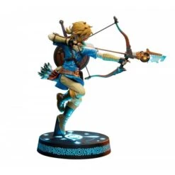 GOOD SMILE COMPANY The Legend Of Zelda: Breath Of The Wild - Link 10 Inch Collector With Led Stand [First 4 Figure] -Figuras Maquetas Tienda the legend of zelda breath of the wild link 10 inch collector first 4 figure 1 4