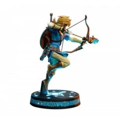 GOOD SMILE COMPANY The Legend Of Zelda: Breath Of The Wild - Link 10 Inch Collector With Led Stand [First 4 Figure] -Figuras Maquetas Tienda the legend of zelda breath of the wild link 10 inch collector first 4 figure 1 5