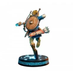 GOOD SMILE COMPANY The Legend Of Zelda: Breath Of The Wild - Link 10 Inch Collector With Led Stand [First 4 Figure] -Figuras Maquetas Tienda the legend of zelda breath of the wild link 10 inch collector first 4 figure 1 7