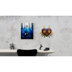 The Legend Of Zelda Majora's Mask / Majora's Mask PVC Mask Collector's Edition With Led Stand - Reissue [Mame Gyorai] -Figuras Maquetas Tienda the legend of zelda majora s mask majora s mask pvc mask collector s edition mame gyorai 1 14