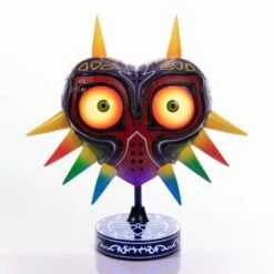 The Legend Of Zelda Majora's Mask / Majora's Mask PVC Mask Collector's Edition With Led Stand - Reissue [Mame Gyorai] -Figuras Maquetas Tienda the legend of zelda majora s mask majora s mask pvc mask collector s edition mame gyorai 1 2