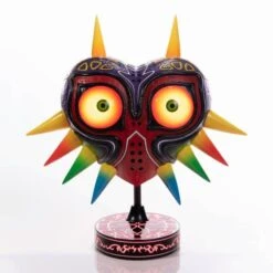 The Legend Of Zelda Majora's Mask / Majora's Mask PVC Mask Collector's Edition With Led Stand - Reissue [Mame Gyorai] -Figuras Maquetas Tienda the legend of zelda majora s mask majora s mask pvc mask collector s edition mame gyorai 1 3
