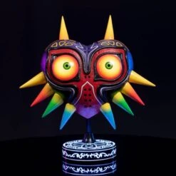 The Legend Of Zelda Majora's Mask / Majora's Mask PVC Mask Collector's Edition With Led Stand - Reissue [Mame Gyorai] -Figuras Maquetas Tienda the legend of zelda majora s mask majora s mask pvc mask collector s edition mame gyorai 1 9