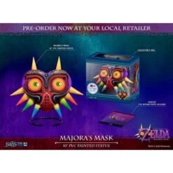 The Legend Of Zelda Majora's Mask - Majora's Mask PVC Mask - Reissue [Mame Gyorai] -Figuras Maquetas Tienda the legend of zelda majora s mask majora s mask pvc mask mame gyorai 1 5