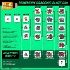 Vital Bracelet BE: BEMEMORY SPECIAL SELECTION - Vol. Dragonic Blaze & Rampage Of The Beast [Bandai] -Figuras Maquetas Tienda vital bracelet be bememory special selection vol dragonic blaze rampage of the beast bandai 1 3