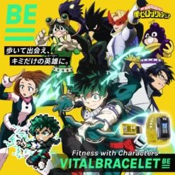 Vital Bracelet BE: Fitness Tracker - My Hero Academia Special Set (LIMITED EDITION) [Bandai] -Figuras Maquetas Tienda vital bracelet be fitness tracker my hero academia special set limited edition bandai 1 10